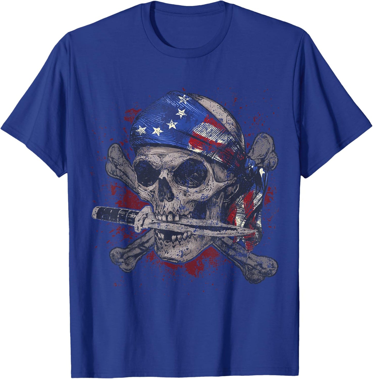 Hoist The Black Flag 2.0 T-Shirt - T-Shirt | Royal
