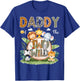 Daddy Of The Two Wild 2Nd Birthday Safari Animal Lover T-Shirt - T-Shirt | Royal