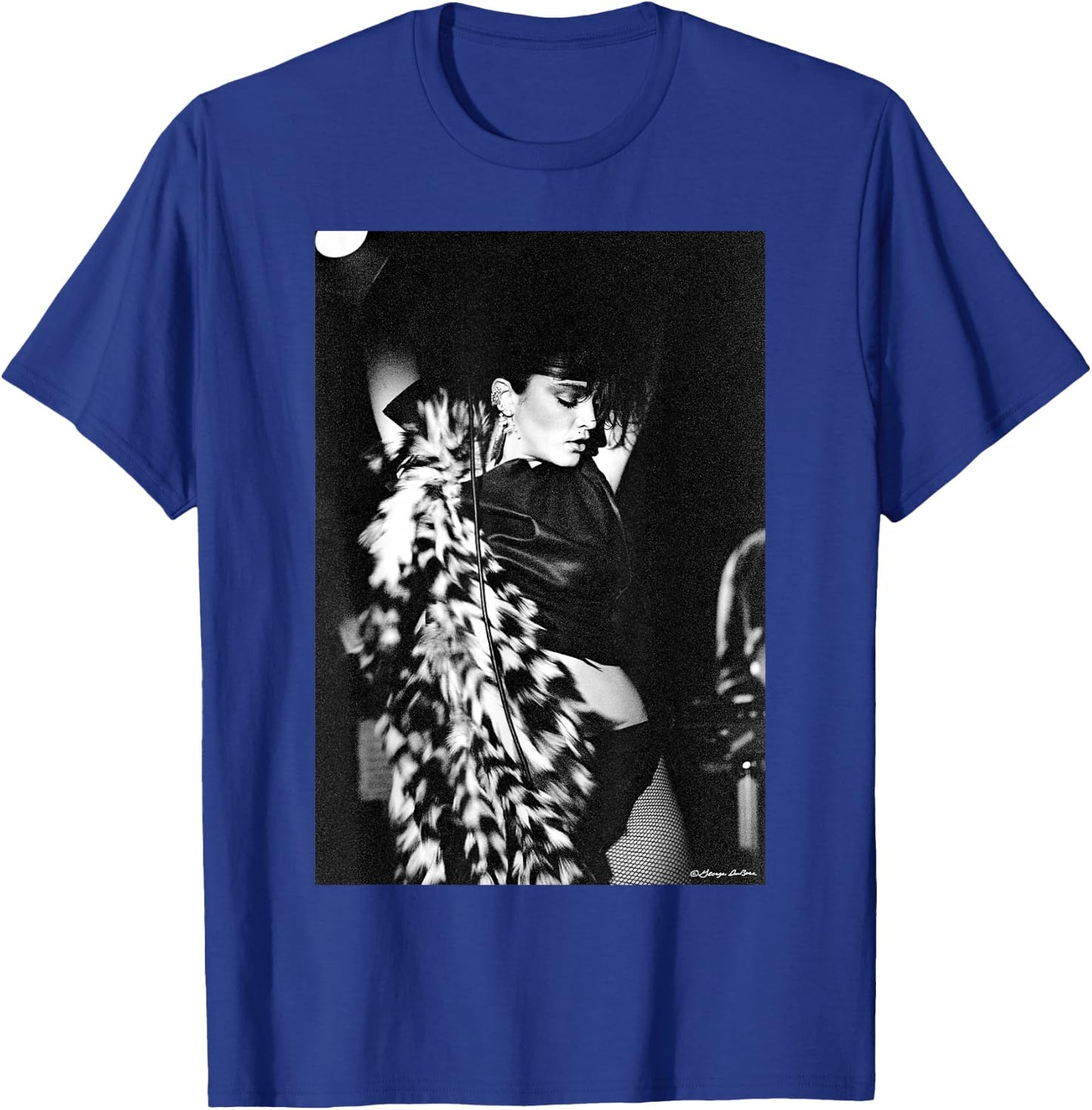 Madonna Early Live NY Gig Photo By George DuBose T-Shirt - T-Shirt | Royal