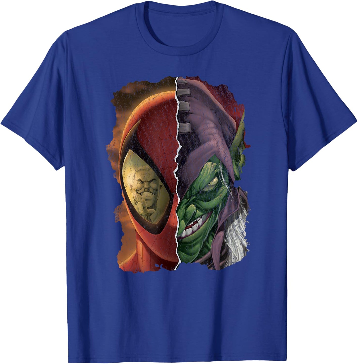 Marvel Spider-Man vs. Green Goblin T-Shirt - T-Shirt | Royal