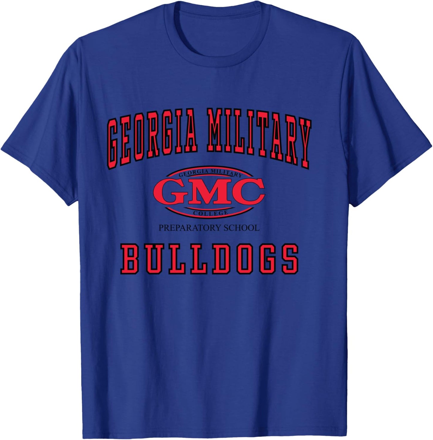 Georgia Military College Prep School Bulldogs LS C1 T-Shirt - T-Shirt | Royal