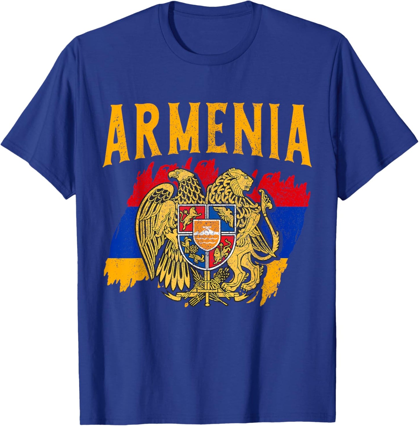 Armenia Pride Armenian Flag Roots Heritage T-Shirt - T-Shirt | Royal