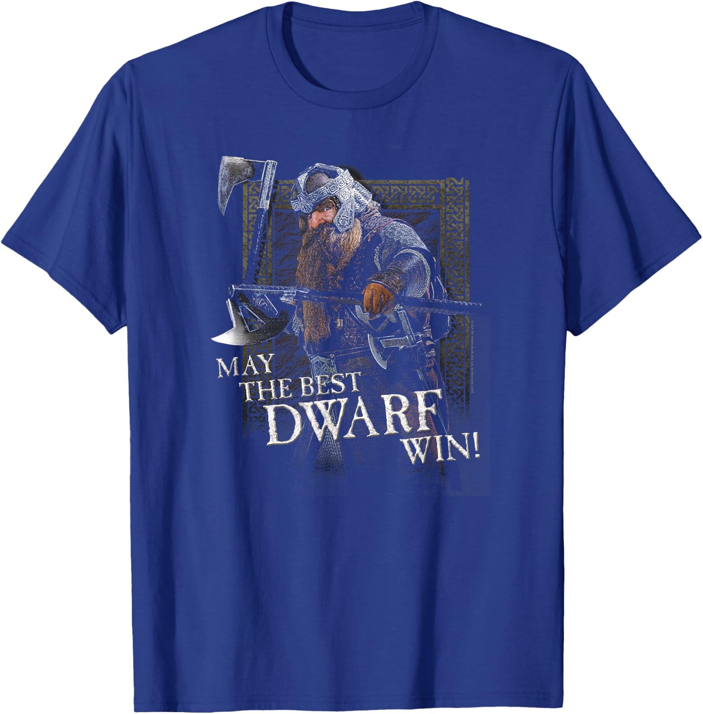 Lord of The Rings Gimli The Best Dwarf T-Shirt - T-Shirt | Royal