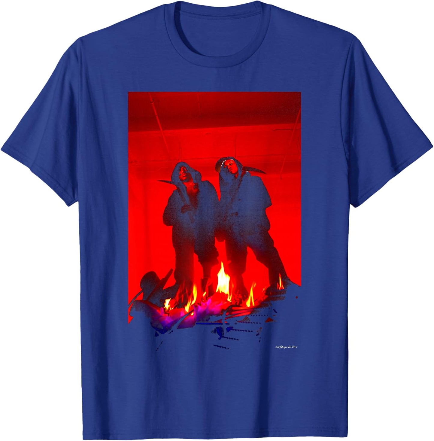 Mobb Deep Juvenile Hell Photo By George DuBose T-Shirt - T-Shirt | Royal