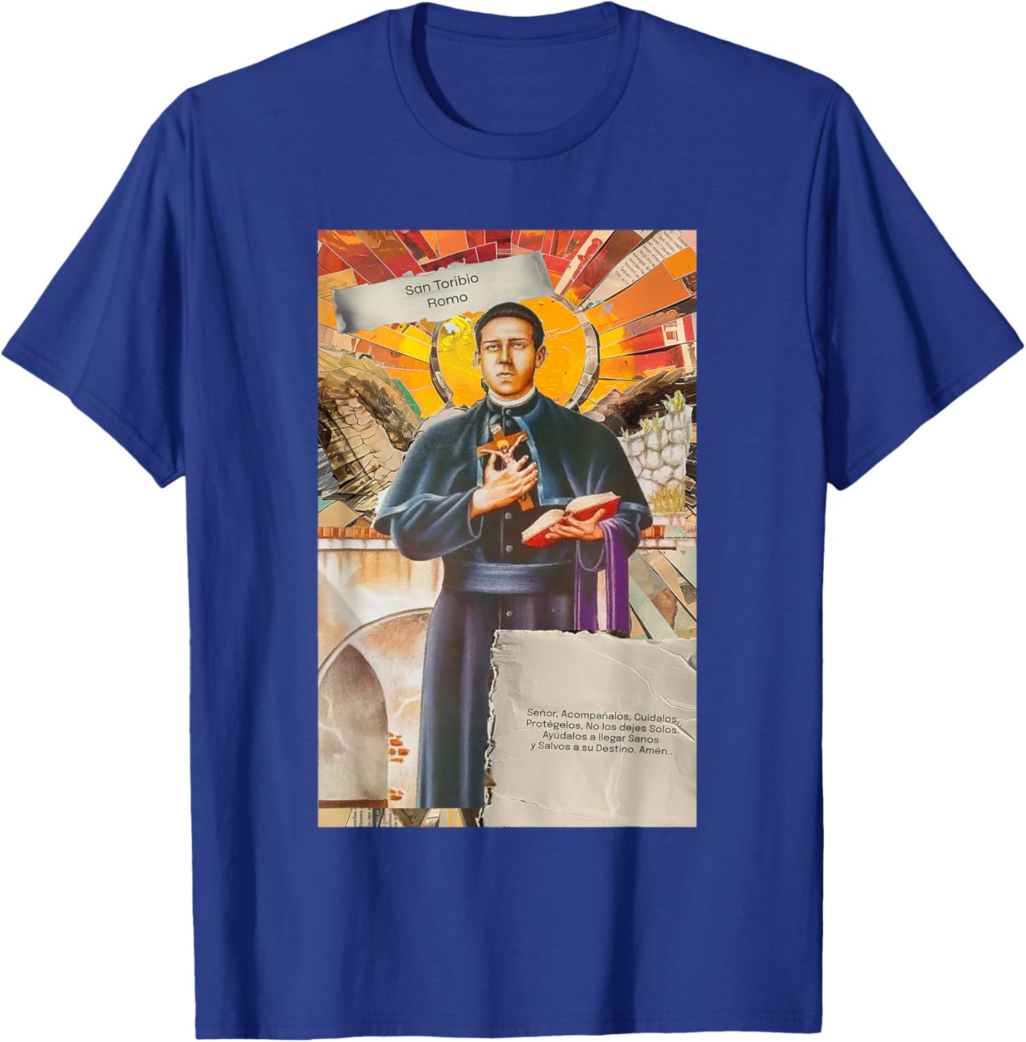 San Toribio Romo T-Shirt - T-Shirt | Royal
