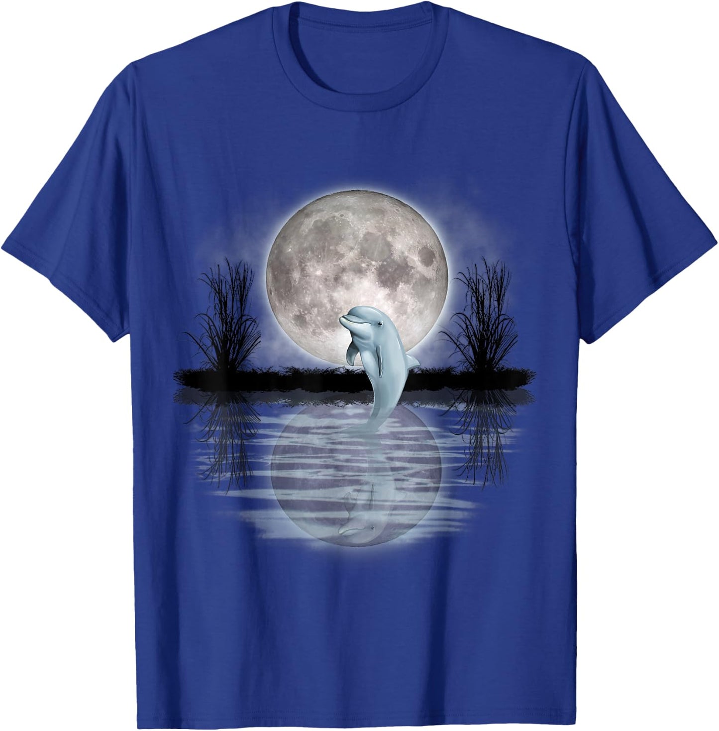 Save the Dolphin Dolphin Gift Girls Women T-Shirt - T-Shirt | Royal