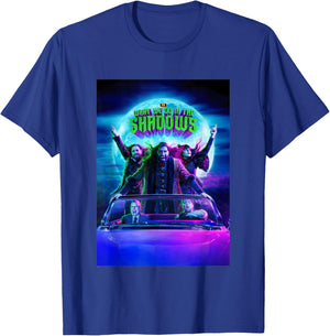 What We Do In The Shadows Iconic Group Shot Moon Poster T-Shirt - T-Shirt | Royal