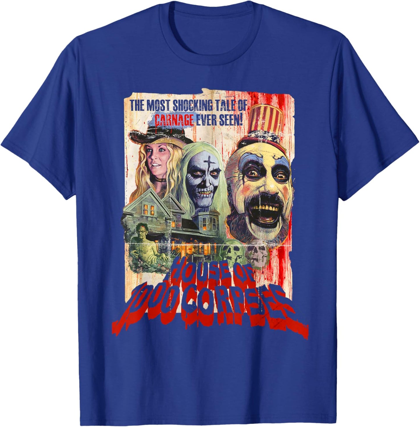 Rob Zombie – Pulp Poster , Black, S T-Shirt - T-Shirt | Royal