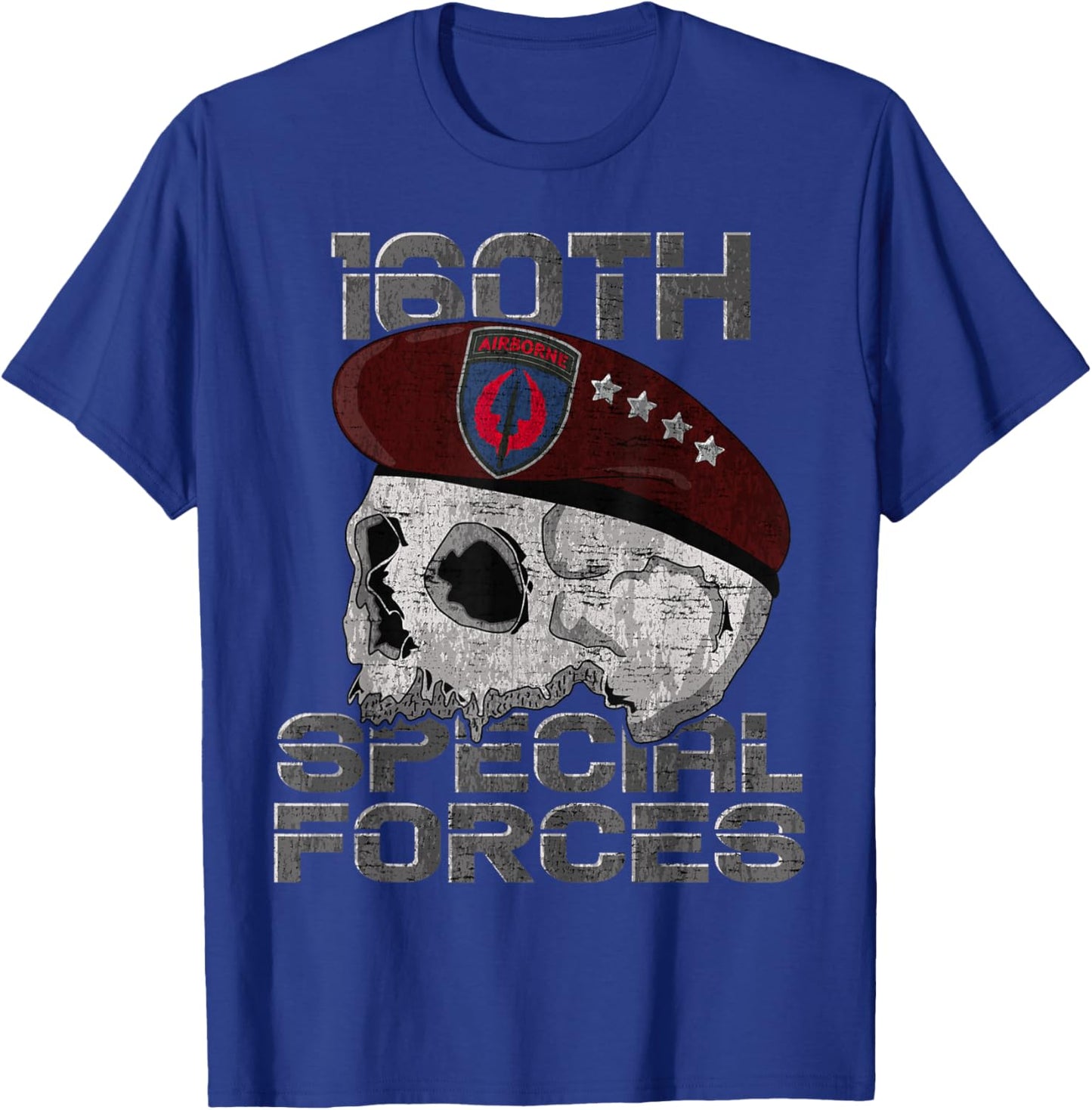 160th SOAR Special Force Airborne US Night Stalkers Army T-Shirt - T-Shirt | Royal