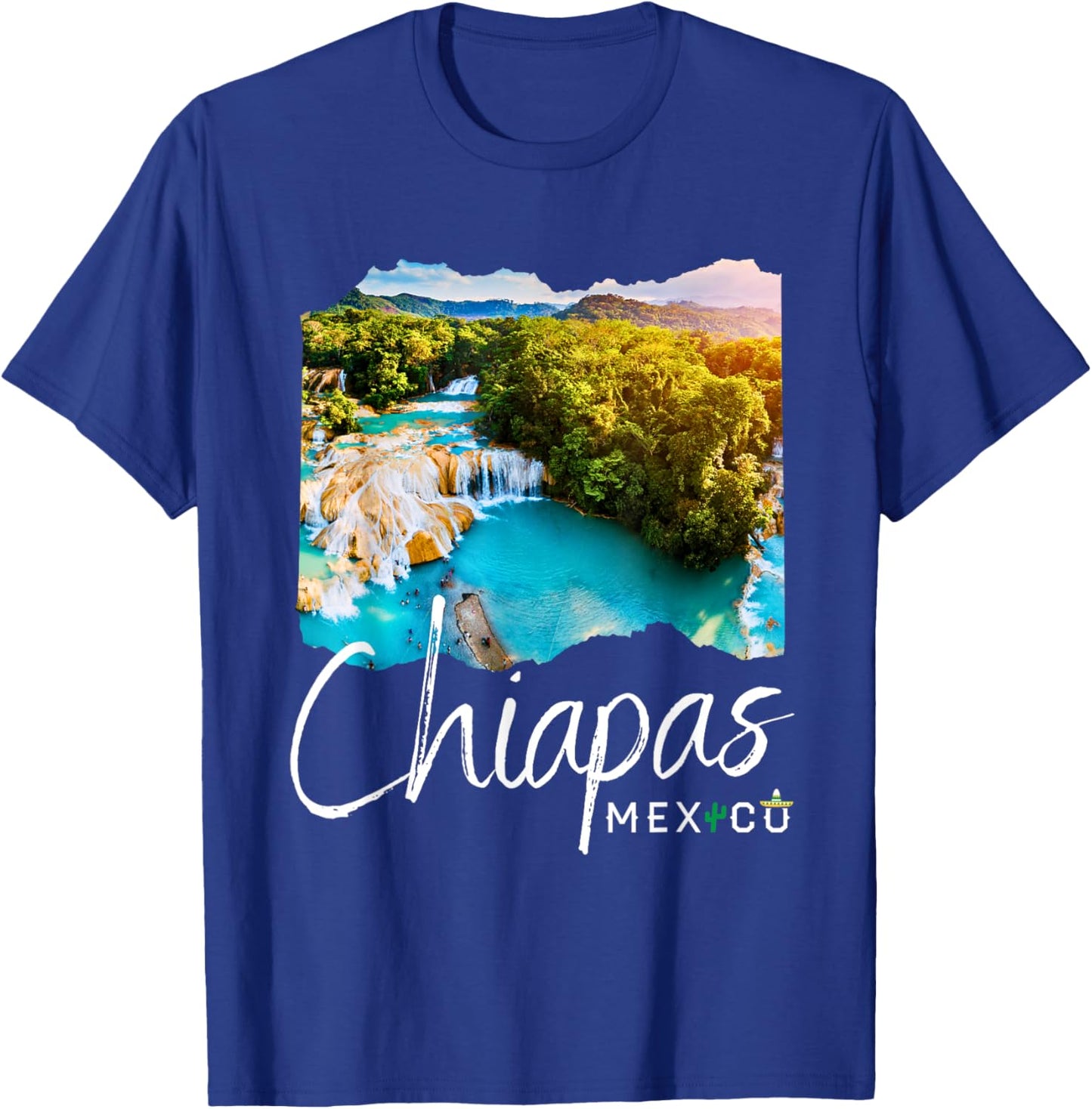 Mexico Chiapas Souvenir / Chiapas T-Shirt - T-Shirt | Royal