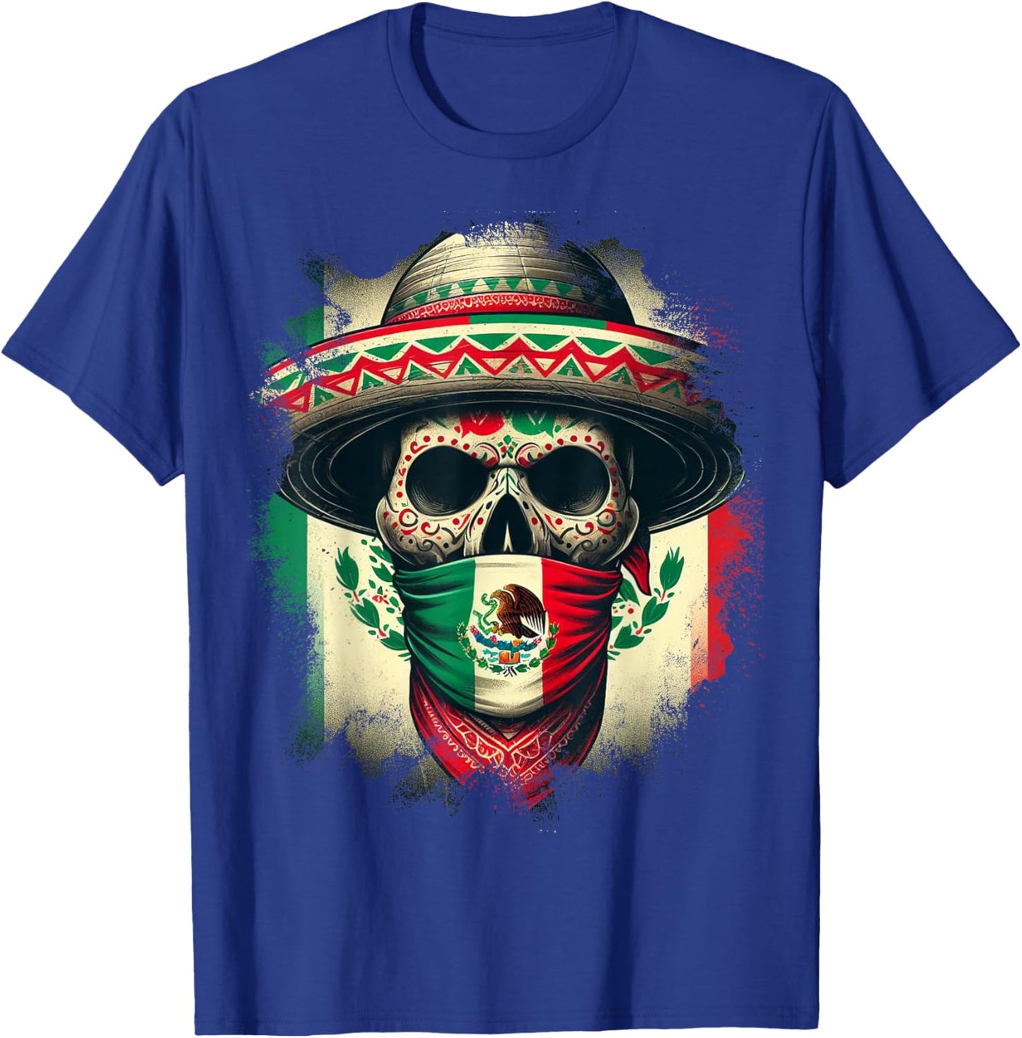 Mexico Mexico Cinco De Mayo Tijuana Pride Mexican T-Shirt - T-Shirt | Royal
