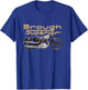 Brough Superior Logo with motorcycle photo T-Shirt - T-Shirt | Royal