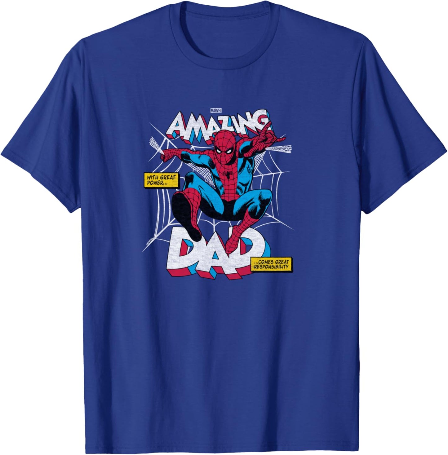 Spider-Man - Amazing Dad T-Shirt - T-Shirt | Royal