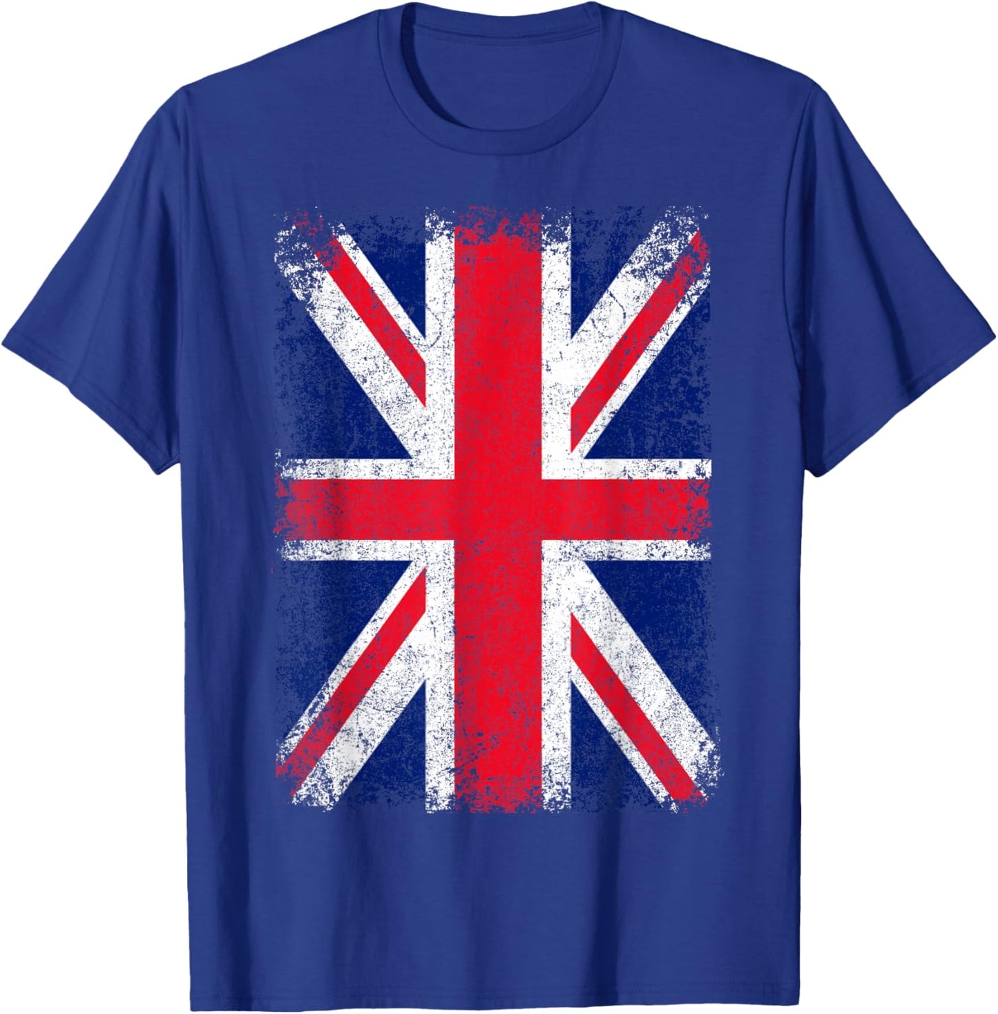Union Jack Flag United Kingdom Great Britain England T-Shirt - T-Shirt | Royal