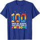 100th Day Of School Childrens Funny T-Shirt - T-Shirt | Royal