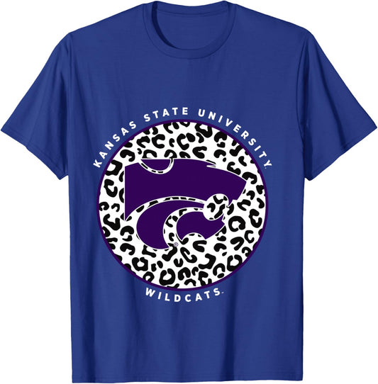 Kansas State Wildcats | Official NCAA University | MMKST08 T-Shirt - T-Shirt | Royal