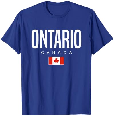 Ontario, Canada T-Shirt - T-Shirt | Royal