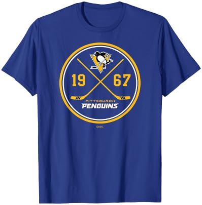 Pittsburgh Penguins Prize Dark Heather Officially Licensed T-Shirt - T-Shirt | Royal