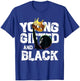 Young Gifted And Black History Month Kids Crown Young King T-Shirt - T-Shirt | Royal