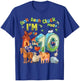 Barnyard 10th Birthday Farm Animals 10 Years Old Farming T-Shirt - T-Shirt | Royal