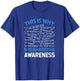 This Is Why We Need Hashimotos Disease Awareness T-Shirt - T-Shirt | Royal