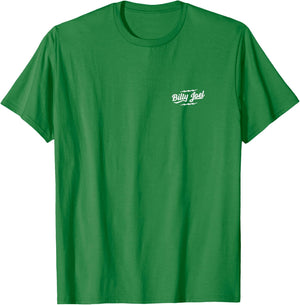 Billy Joel - Big Shot Pocket (White) T-Shirt - T-Shirt | Irish Green