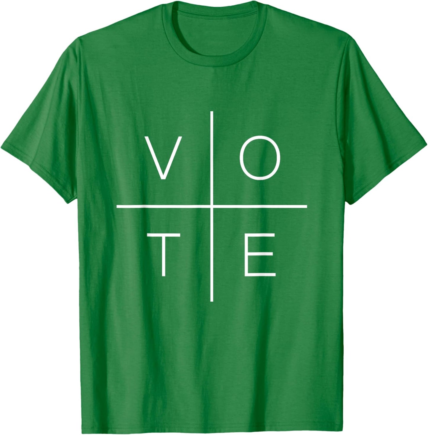 Blue Vote | Red Vote | Women Men 2024 Election T-Shirt - T-Shirt | Irish Green