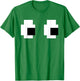Retro Arcade Game Ghost 80s 8 bit Halloween Group Costume T-Shirt - T-Shirt | Irish Green