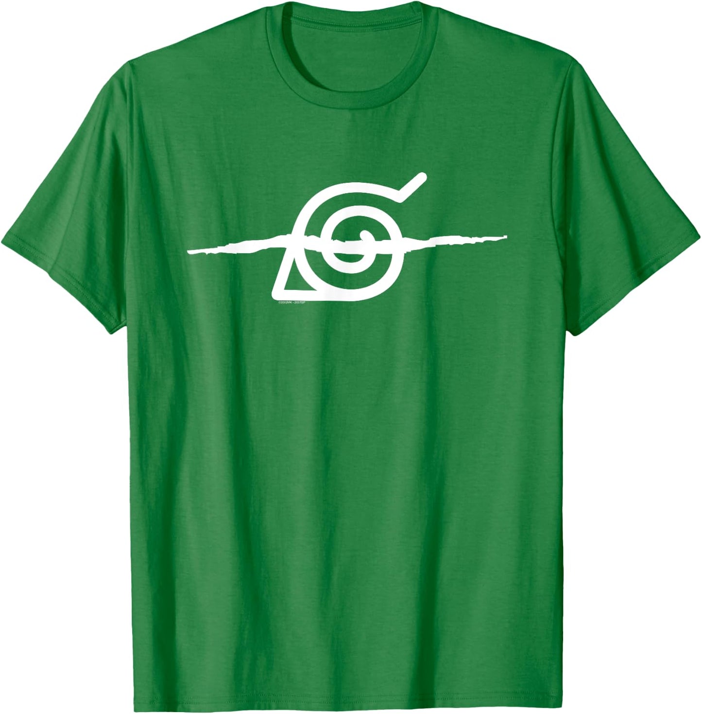 Naruto Shippuden Anti-Leaf Symbol Anime T-Shirt - T-Shirt | Irish Green