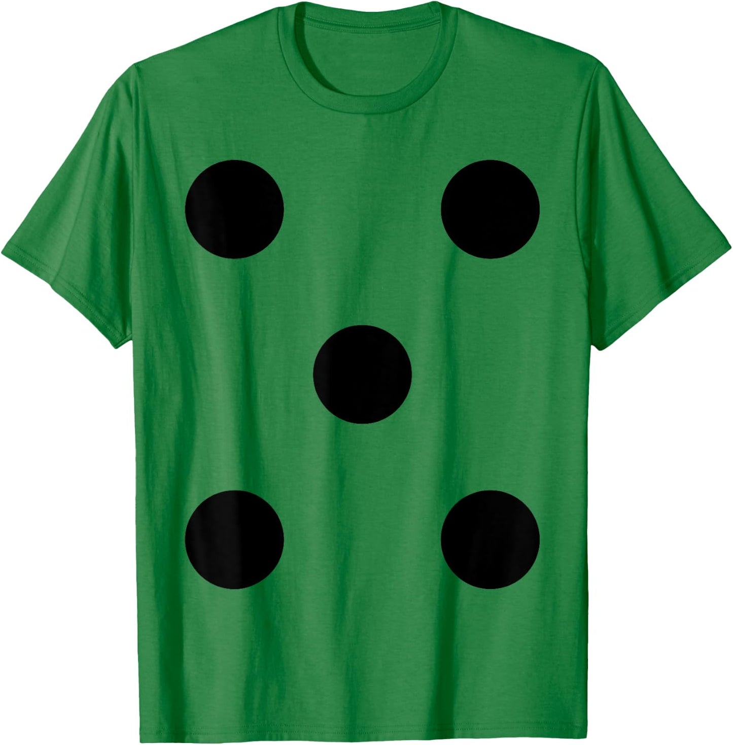 Dice 5 Halloween Costume Friends Group Family Games T-Shirt - T-Shirt | Irish Green