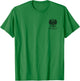 Polska Poland Eagle Symbol Flag Polish Coat of Arms Emblem T-Shirt - T-Shirt | Irish Green