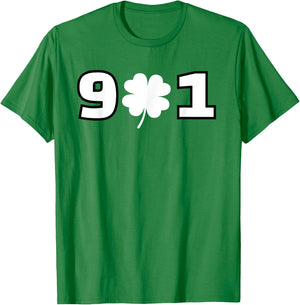 St Patricks Day Memphis Tennessee 901 Tigers Fan Celebration T-Shirt - T-Shirt | Irish Green