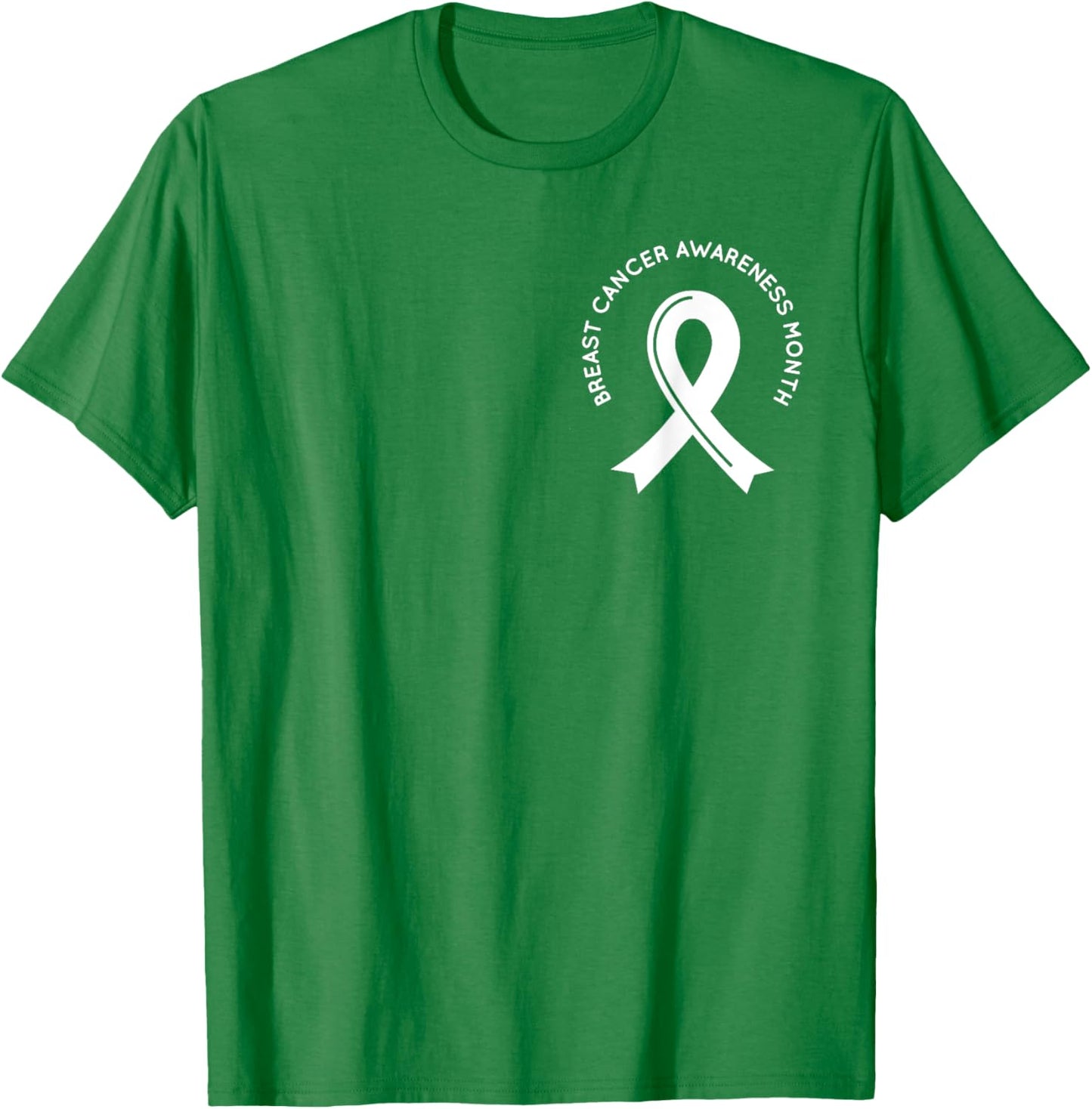 Breast Cancer Awareness Pink Ribbon Support Squad Cancer T-Shirt - T-Shirt | Irish Green