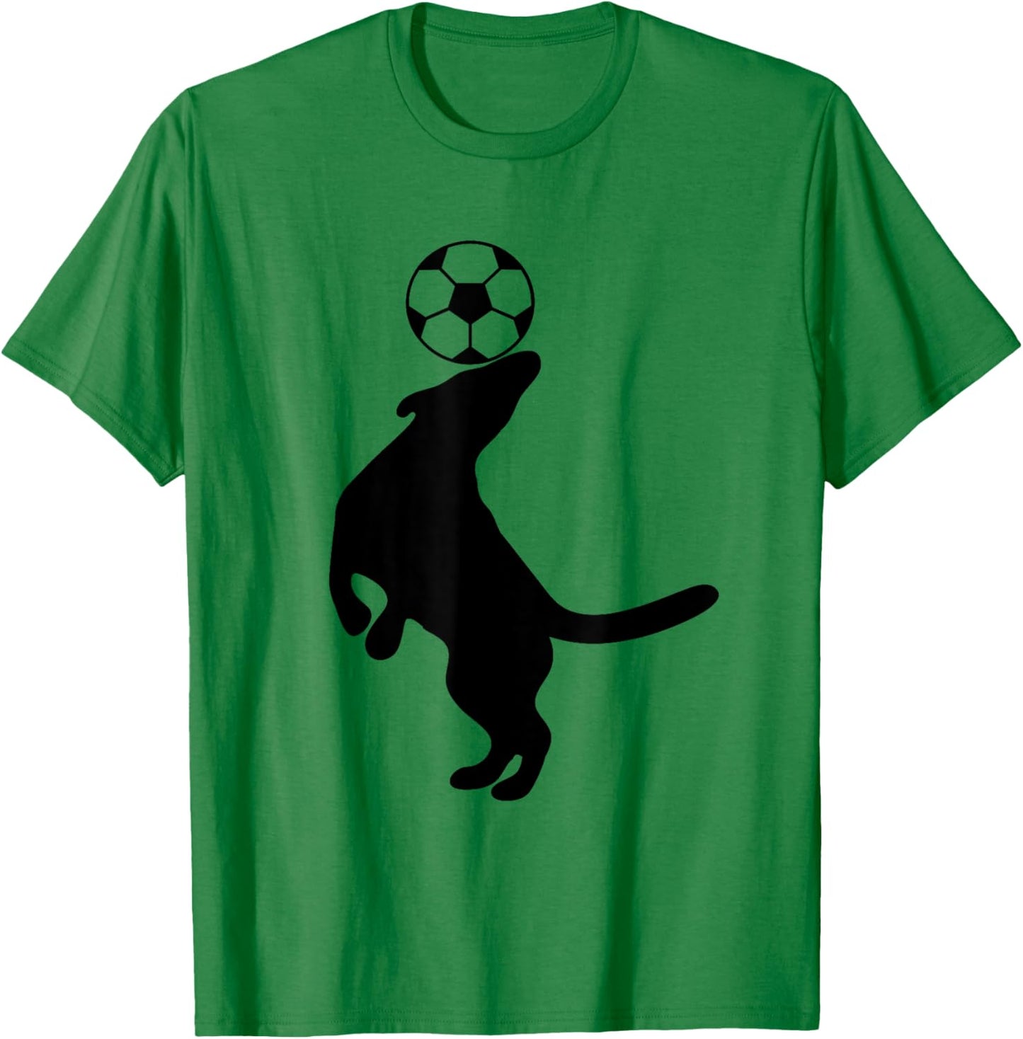 Dog Playing Outdoor Sports Soccer Champ Women T-Shirt - T-Shirt | Irish Green