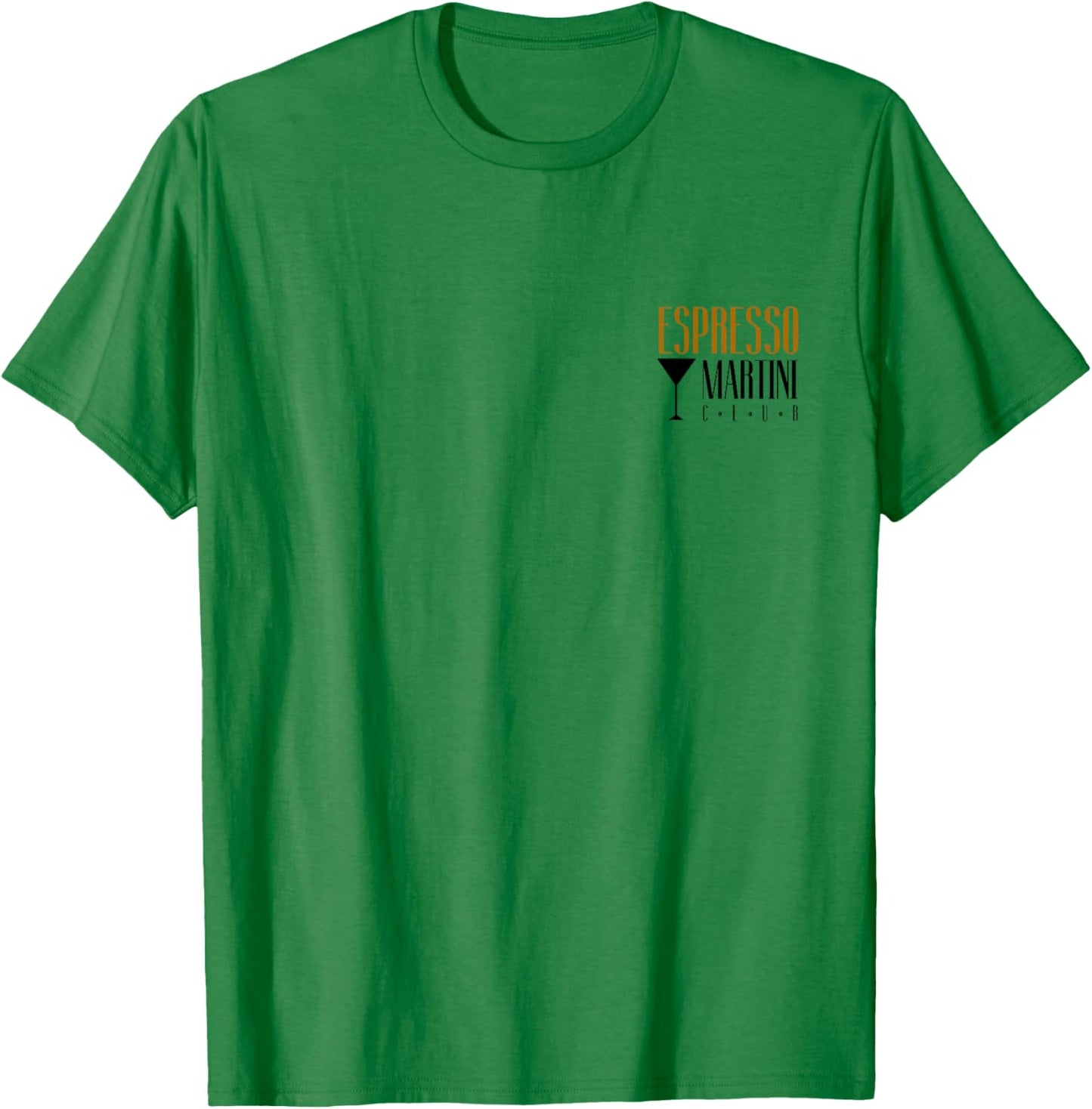 Espresso Martini Club | Coffee Cocktail Cafe Drink Bar Team T-Shirt - T-Shirt | Irish Green