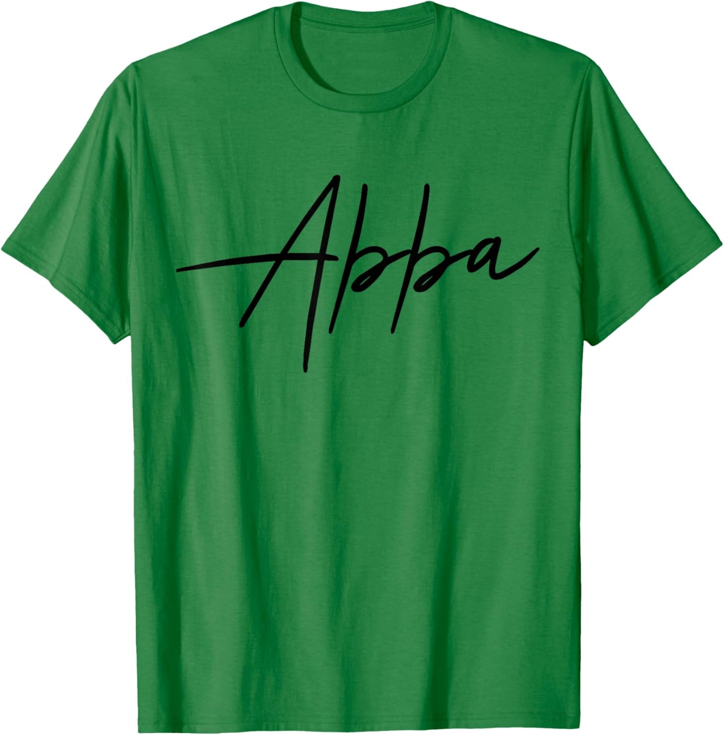 Abba Name Women Men Kids Abba Birthday Shirt Gift Abba Name T-Shirt - T-Shirt | Irish Green