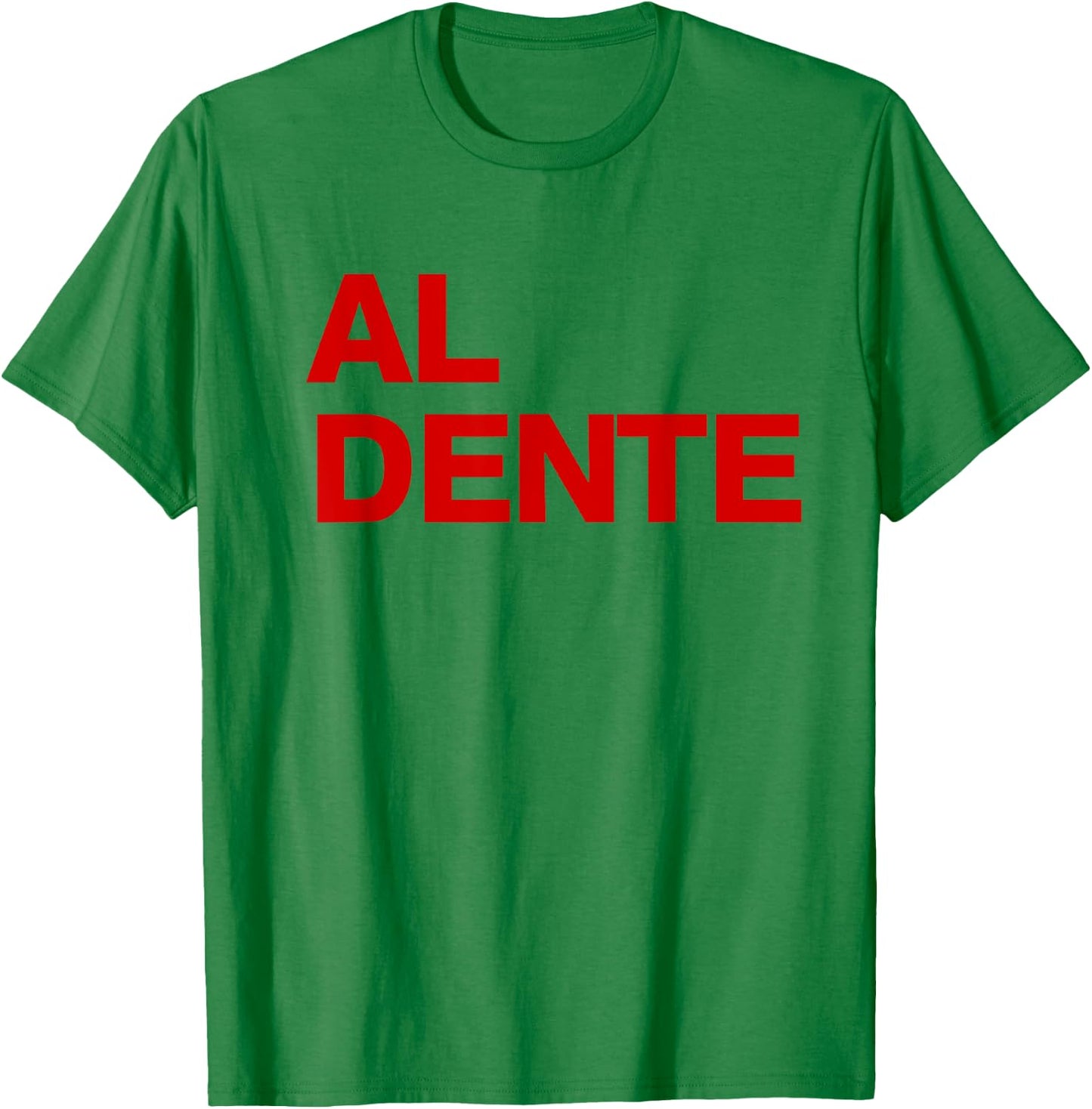 Al Dente Pasta Spaghetti italian Foodie Gift Funny pasta T-Shirt - T-Shirt | Irish Green