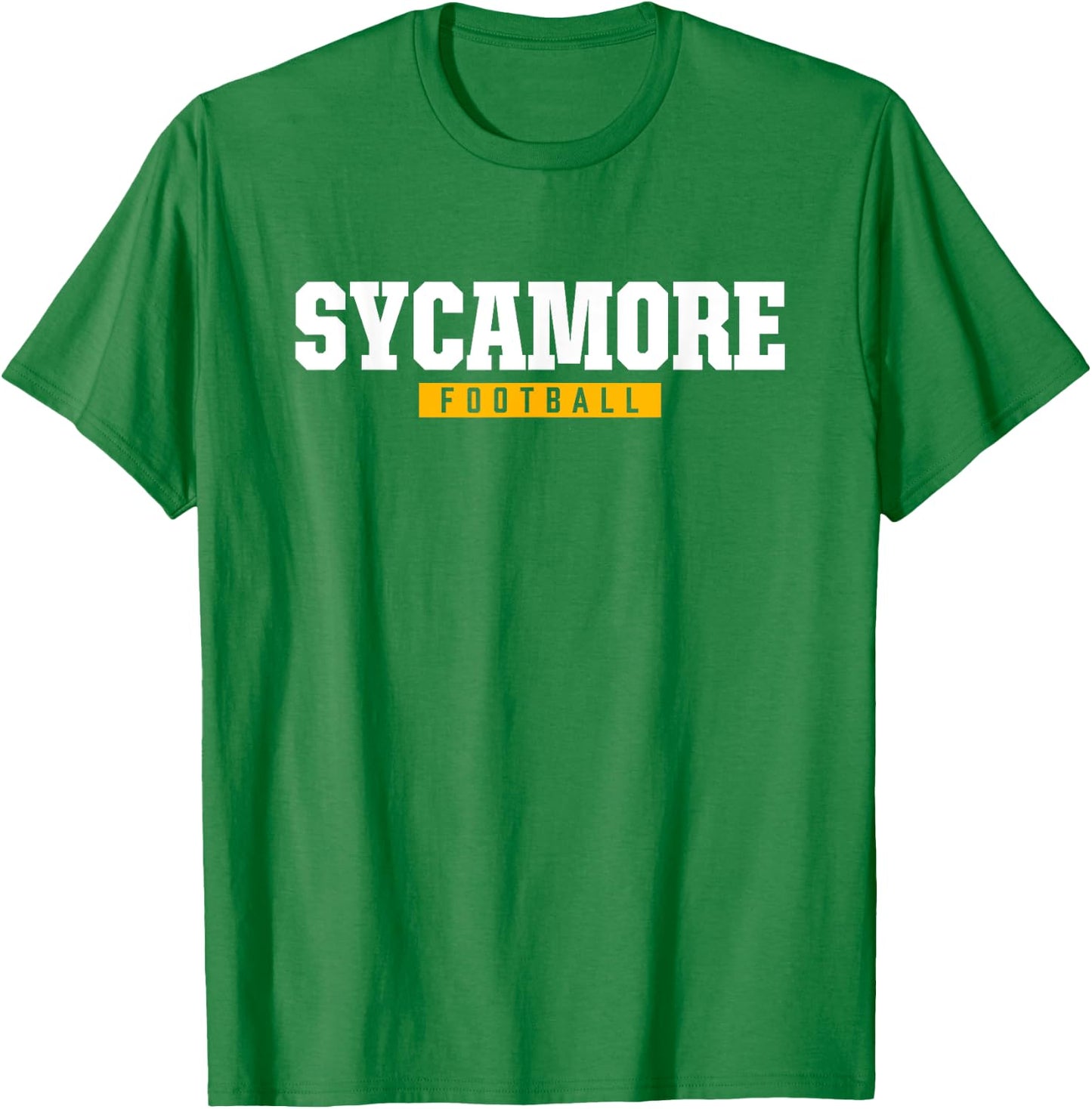 Sycamore High School Football HS T-Shirt - T-Shirt | Irish Green