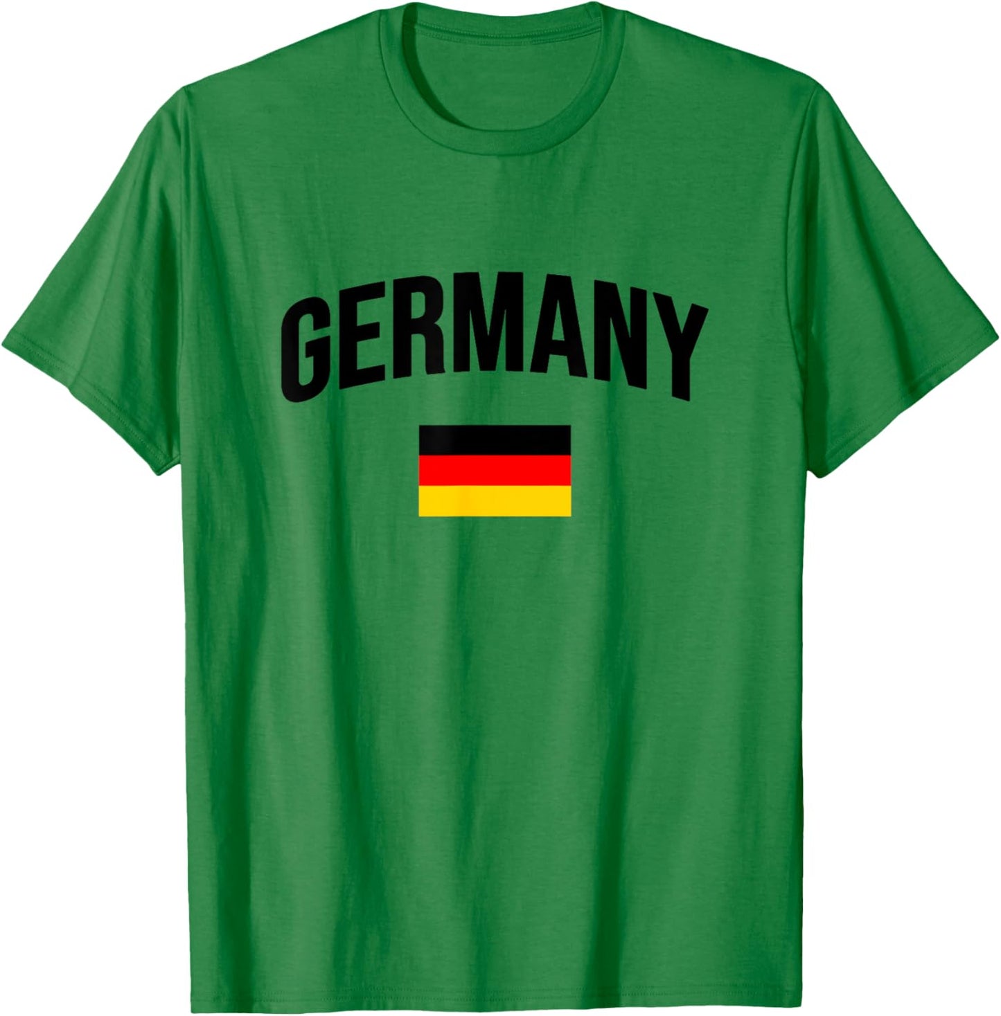 Germany - Throwback Design - Flag of Deutschland - Classic T-Shirt - T-Shirt | Irish Green