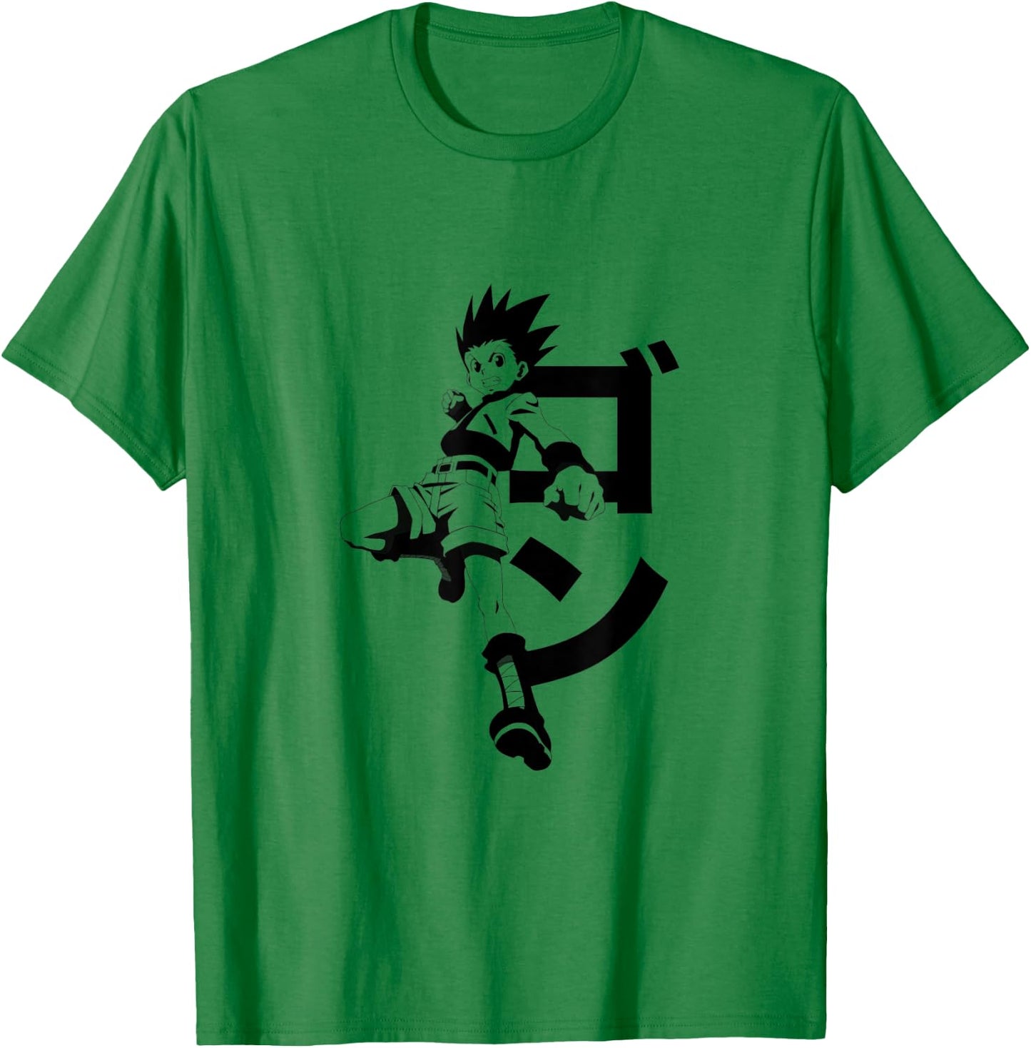 Hunter X Hunter Gon Line T-Shirt - T-Shirt | Irish Green