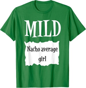MILD - Hot Packet Halloween Taco Costume T-Shirt - T-Shirt | Irish Green