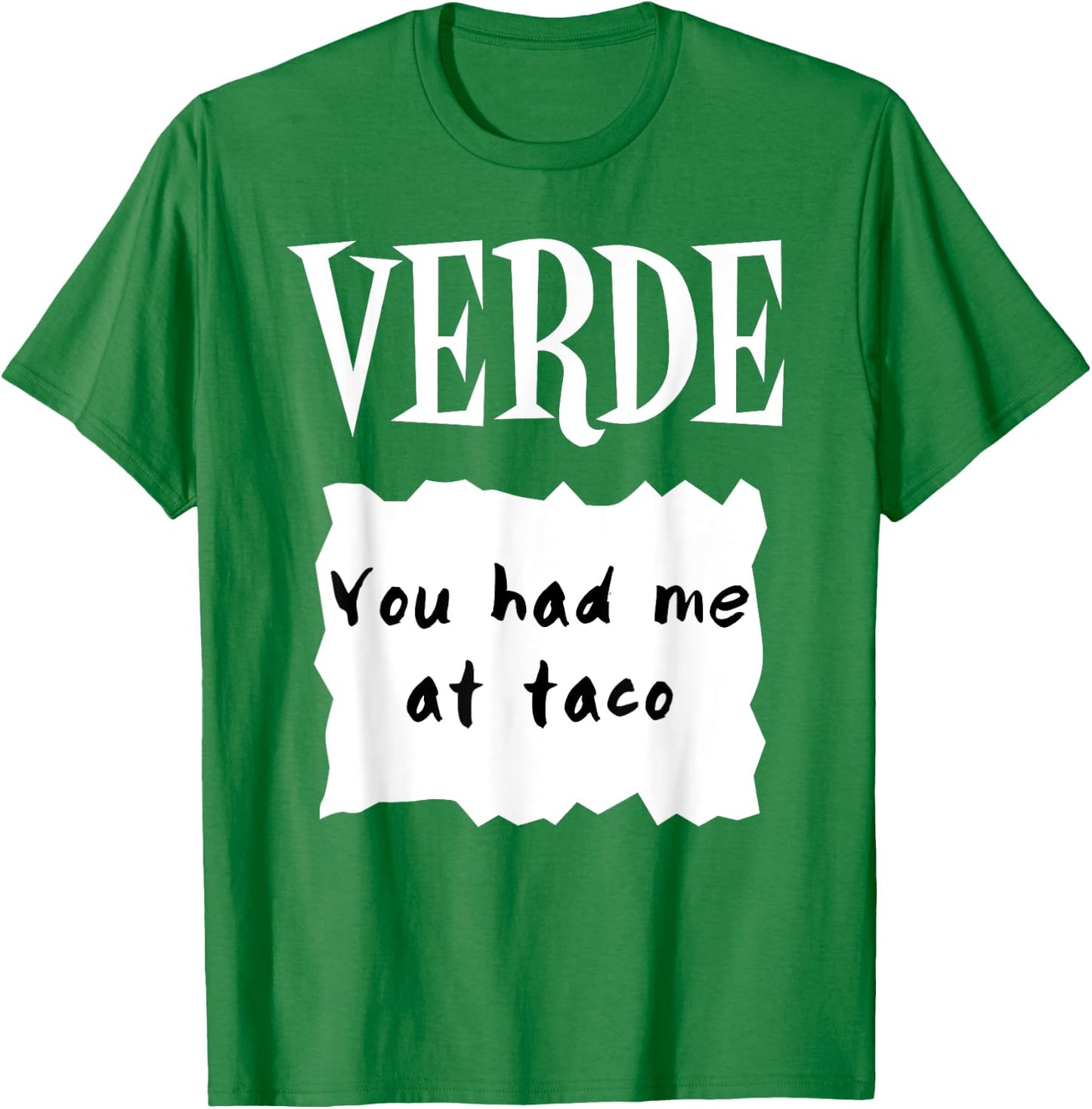 HOT SAUCES Halloween Costumes Green Salsa VERDE SAUCE T-Shirt - T-Shirt | Irish Green
