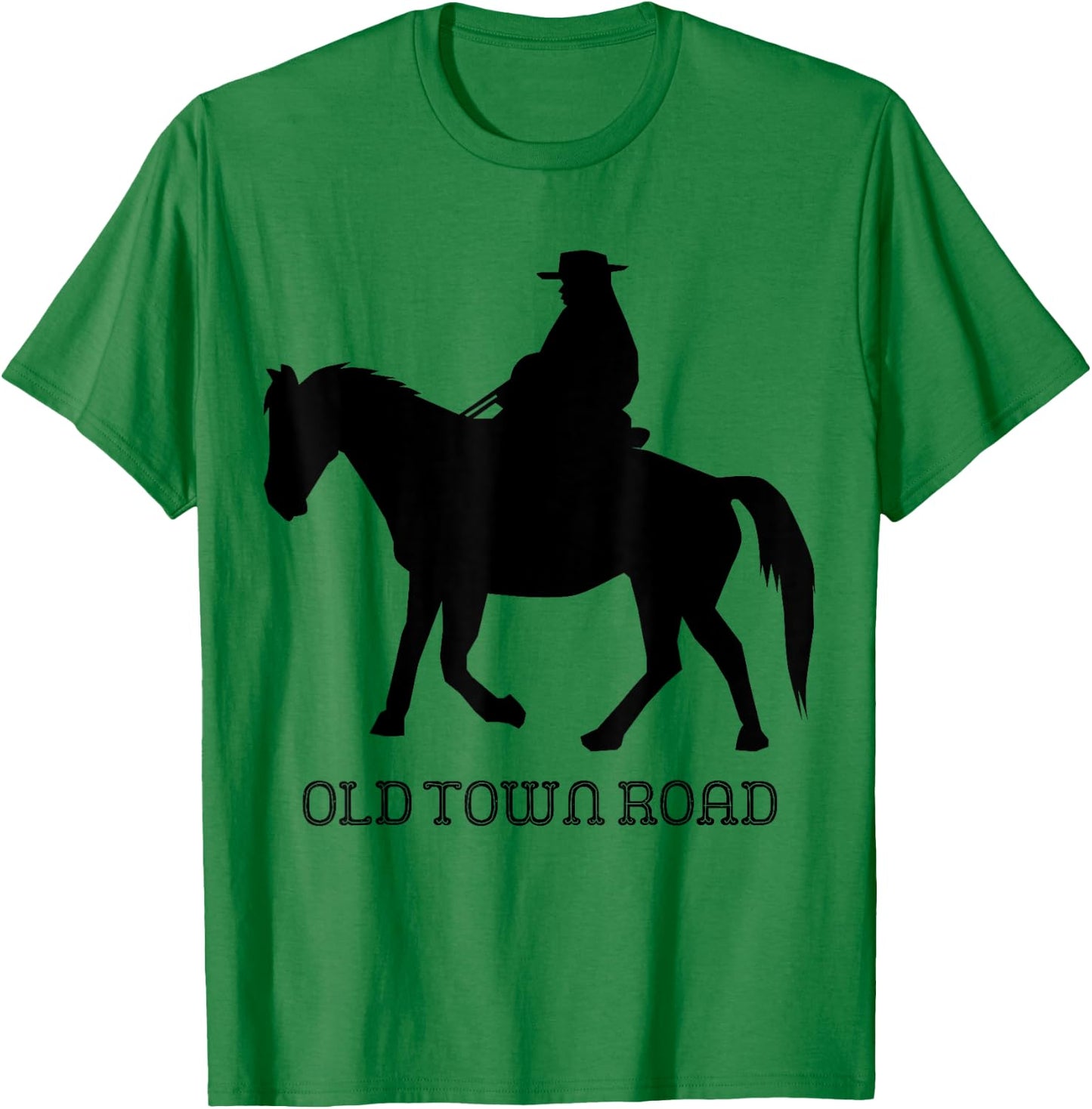 Old Town Road T-Shirt - T-Shirt | Irish Green