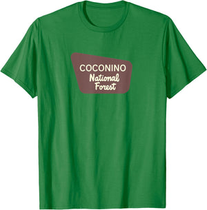 Coconino National Forest T-Shirt - T-Shirt | Irish Green