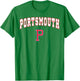Portsmouth High School Patriots C2 T-Shirt - T-Shirt | Irish Green
