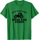 Speed And Power Farming Tractor Farmer T-Shirt - T-Shirt | Irish Green