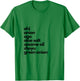 Aloha Hawaiian ahi poke shoyu rice local bowl ingredients T-Shirt - T-Shirt | Irish Green