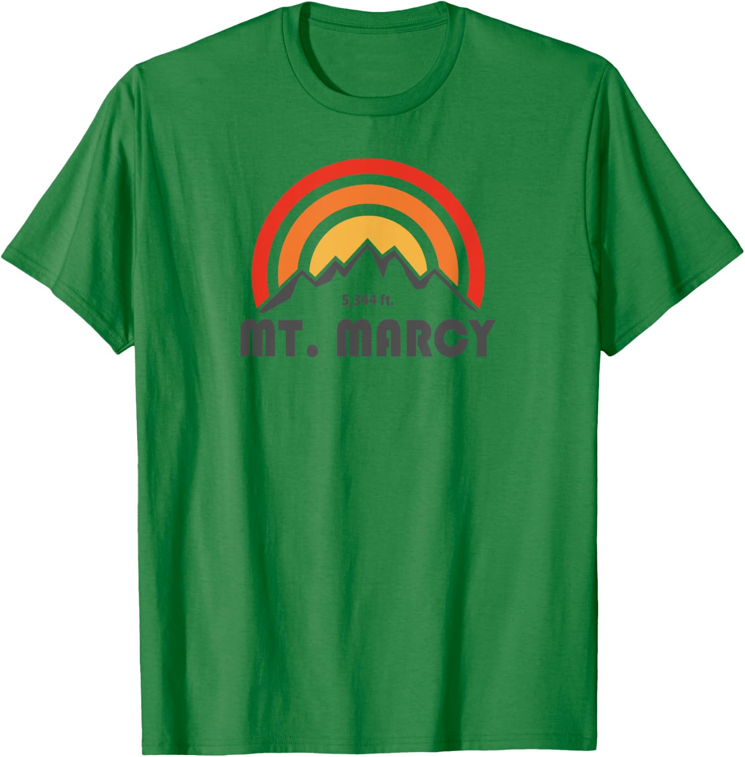 Mt. Marcy New York T-Shirt - T-Shirt | Irish Green