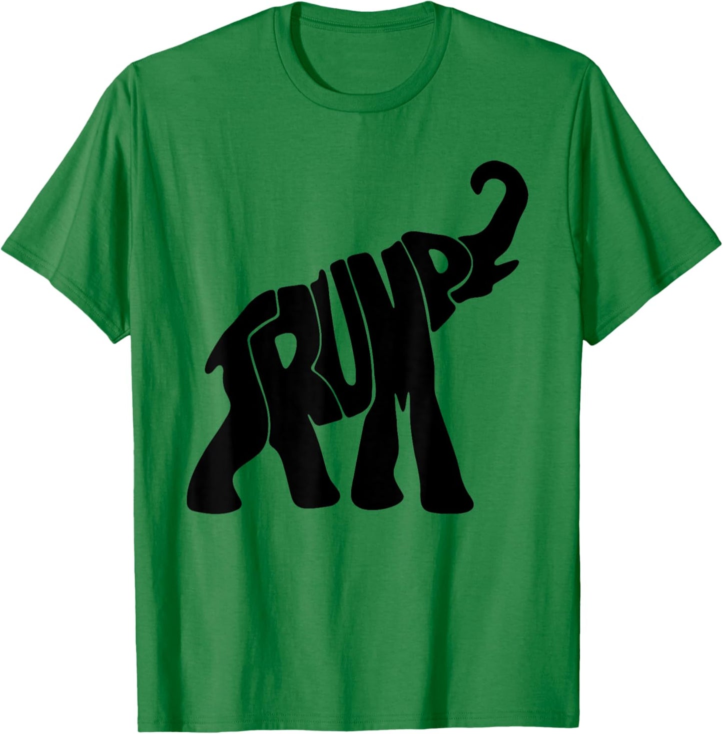Elehphant Trump T-Shirt - T-Shirt | Irish Green