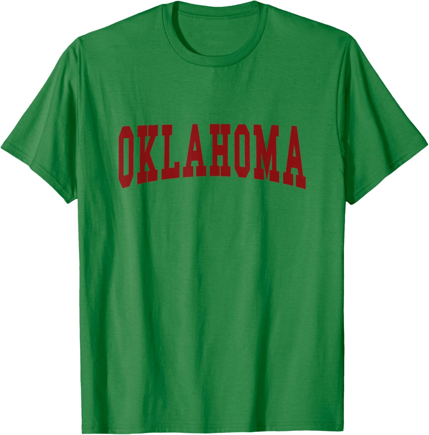 OKLAHOMA - Throwback Design - Classic T-Shirt - T-Shirt | Irish Green